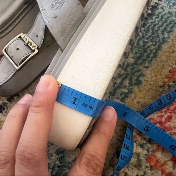 Timberland Womens Safari Dawn Taupe Flatform Sandals 8.5 Medium - Picture 8 of 8